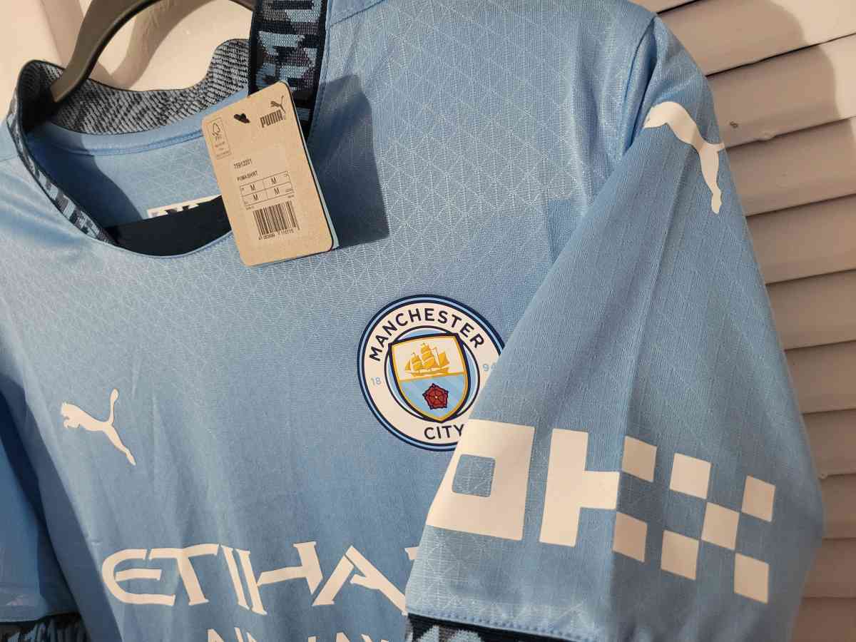 Manchester City Jersey Soccer 2025 Player Version Haaland