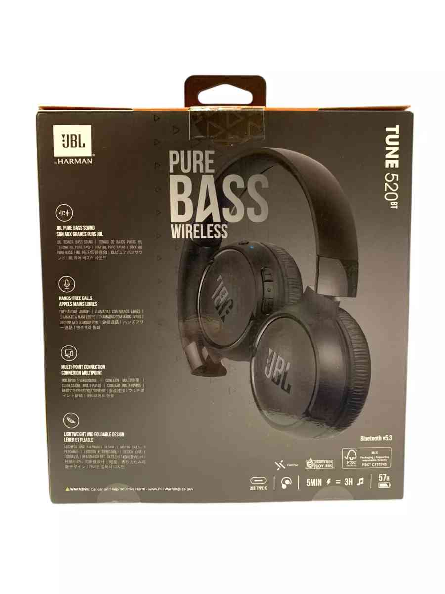 jbl brand new Bt520 Headphones Wireless Super Bass by Harman