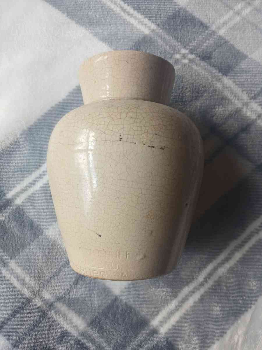 antique Copenhagen snuff jar