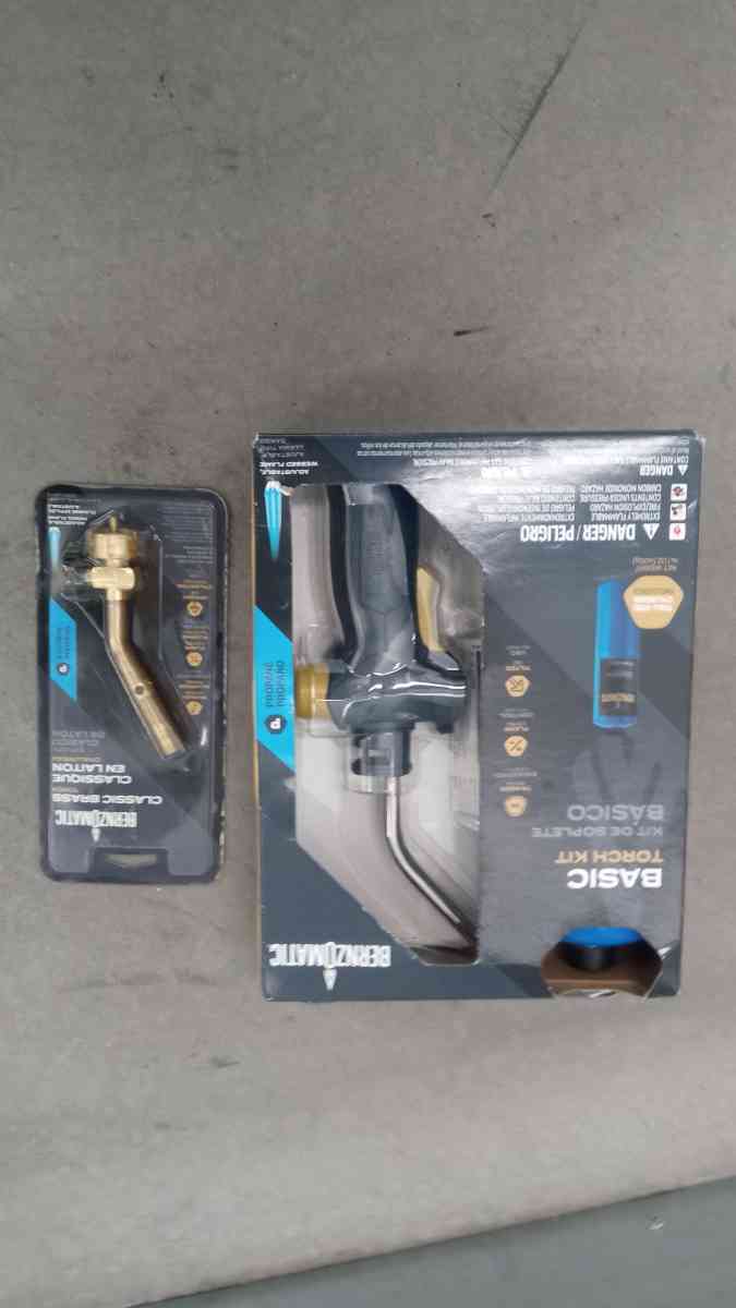 BERNZOMATIC kit brass torch