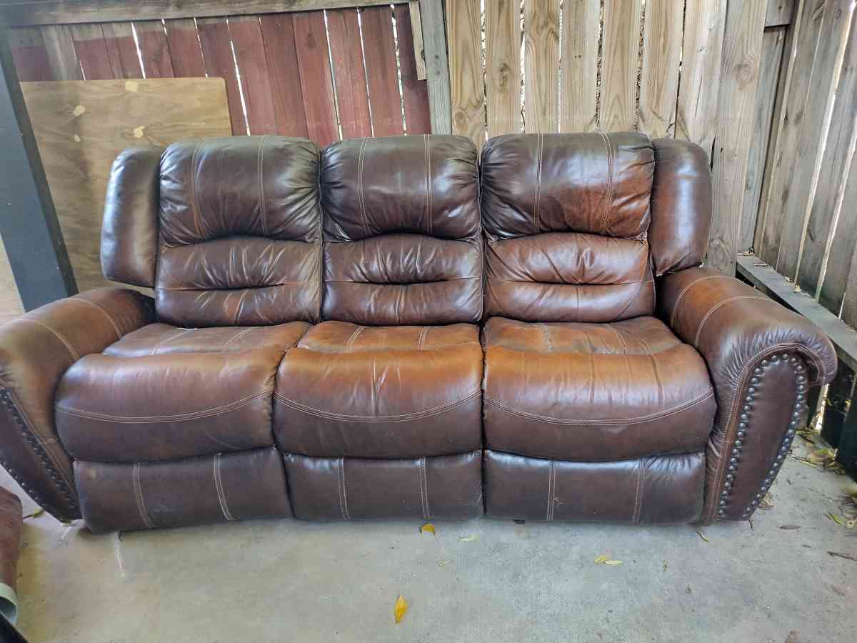 leather couch