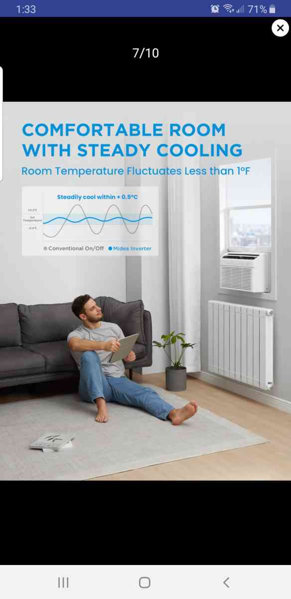 Midea air conditioner 12000 BTU window air conditioner