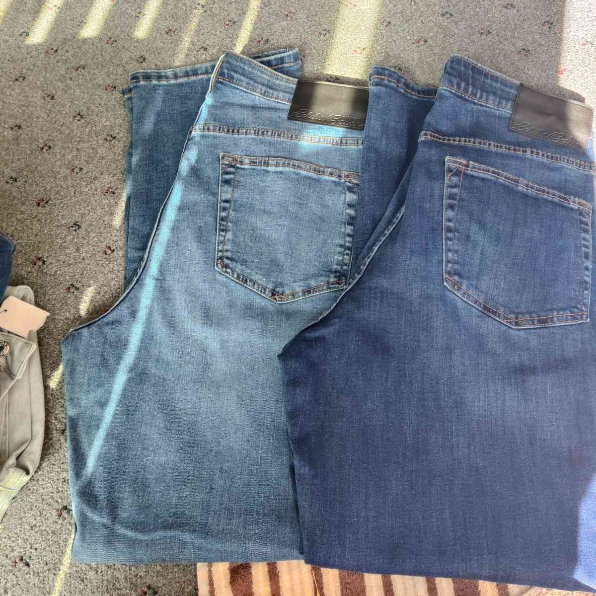 mens jeans Eddie bauer