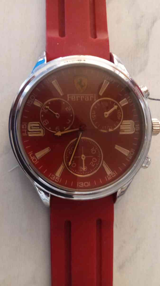 the watch of battery Ferrari