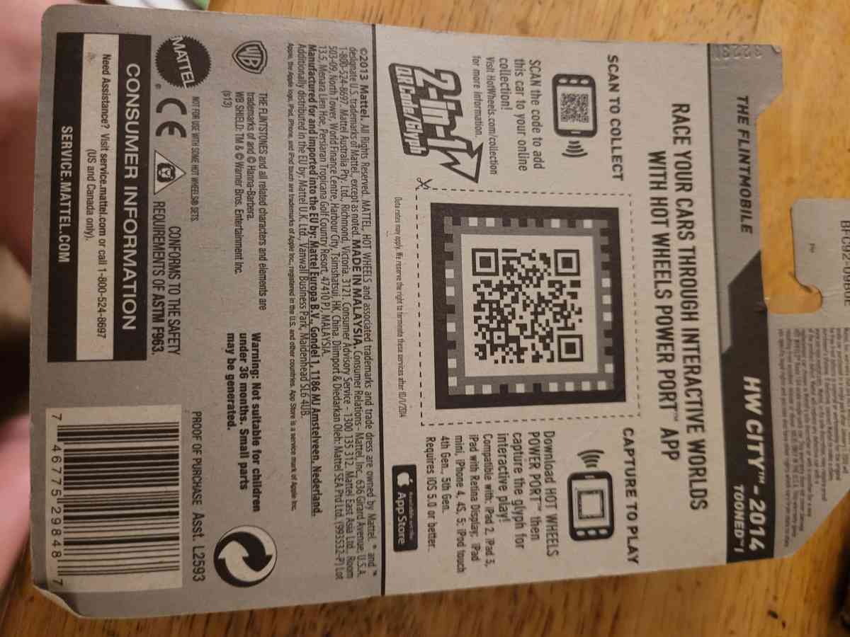 hot wheels  the Flintstones  the flintmoble