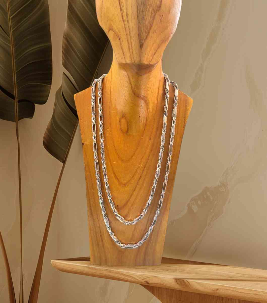 ITALIAN LUXURY MILANO 925 Sterling Silver Solid Chain length