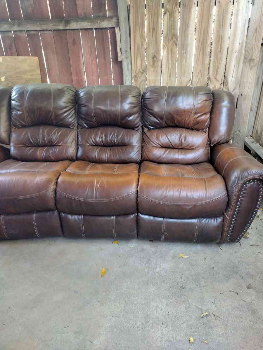 leather couch
