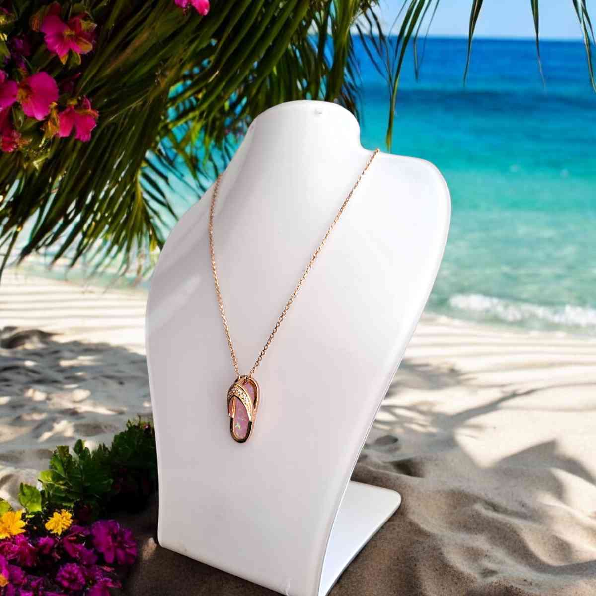 Hawaiian flip flop pendat