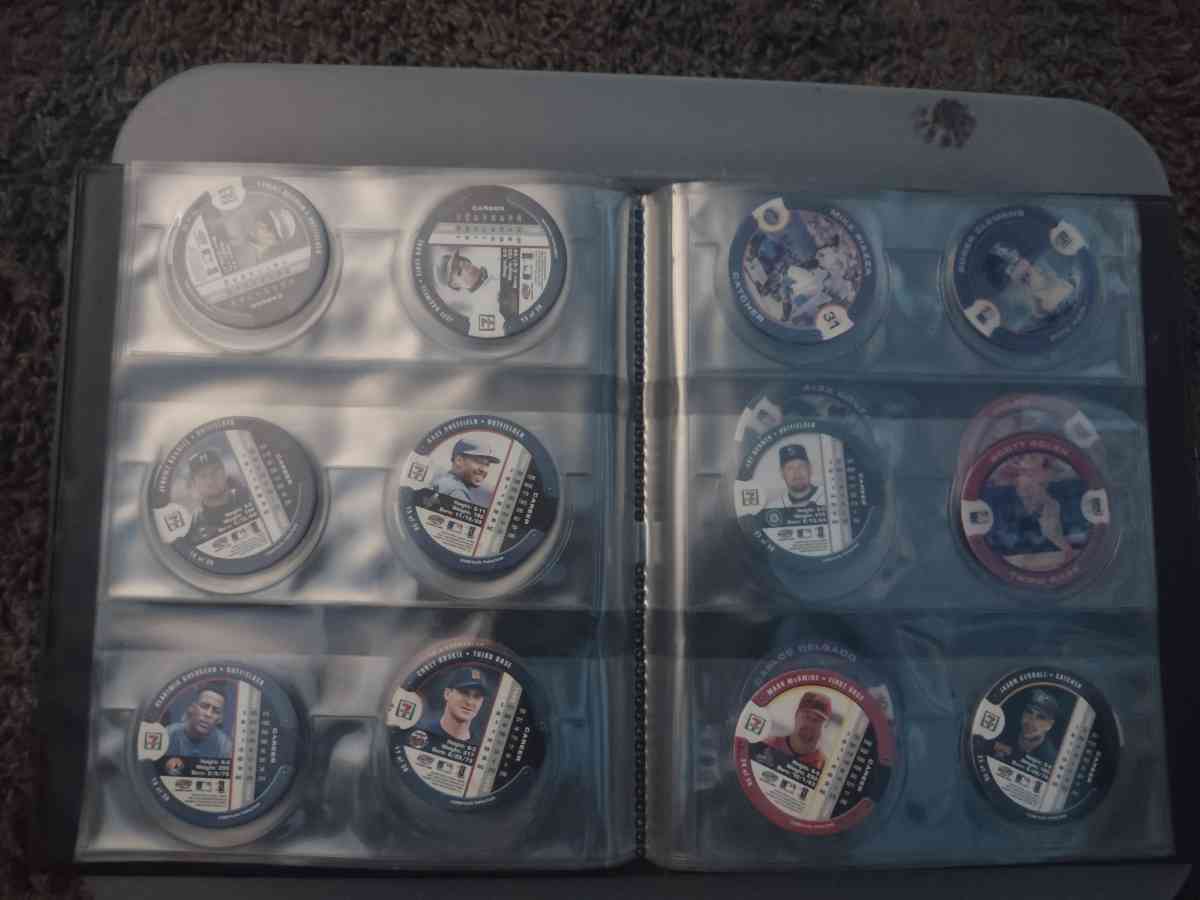 1984 baseball coins sponsored by 7Eleven from the 80