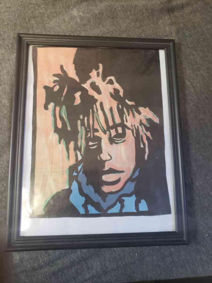 hand Painted and framed 1of1 art
