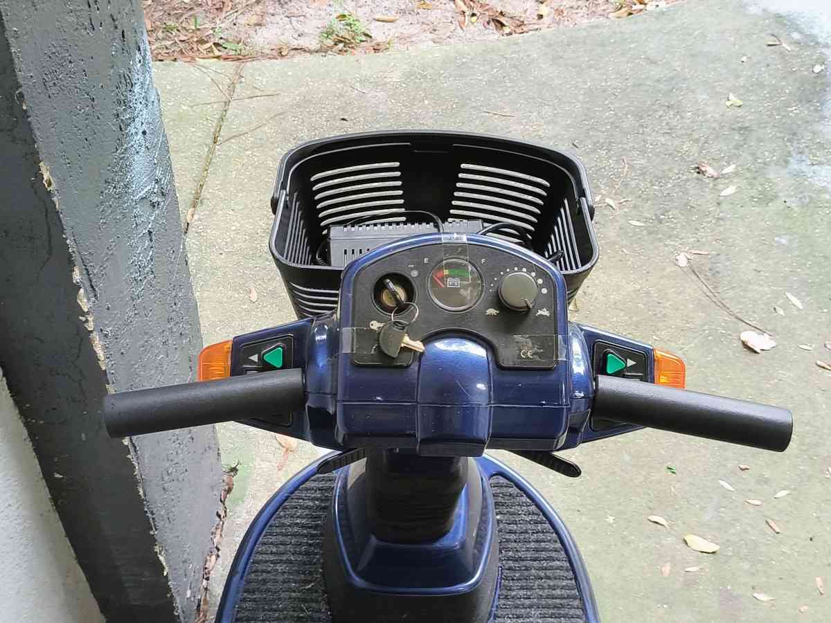 Blue And Black Pride Maxima Mobility Scooter