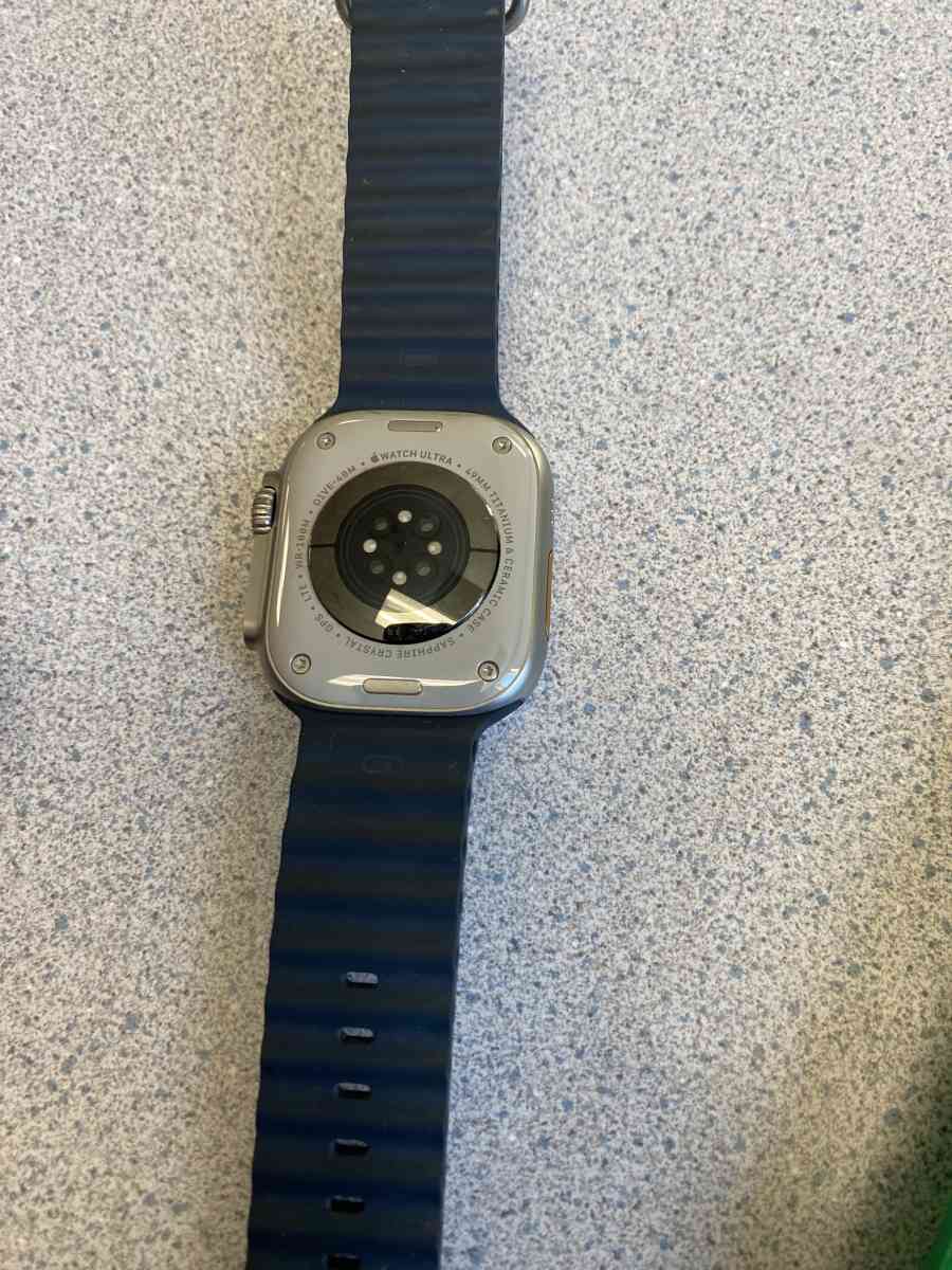 AppleWatch Ultra Ocean Blue Band 49mm