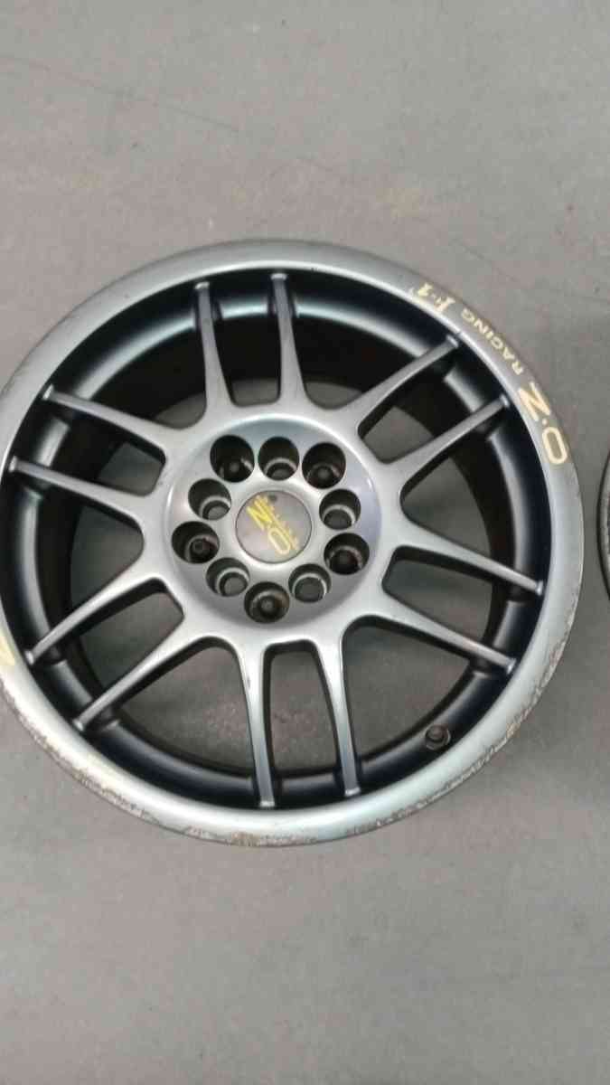 set of 2 rims 17x7