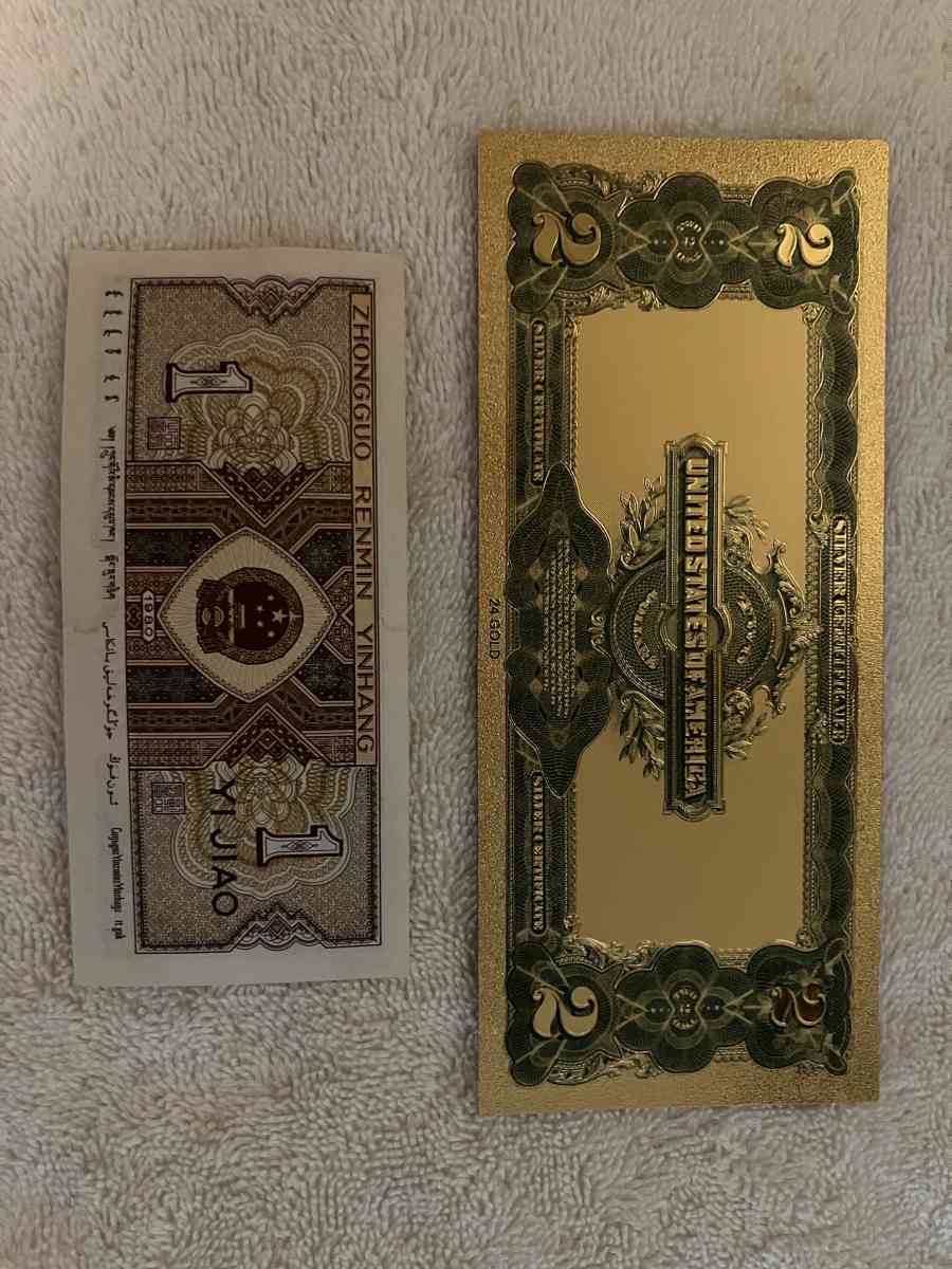 Gold Collectible Bank Note