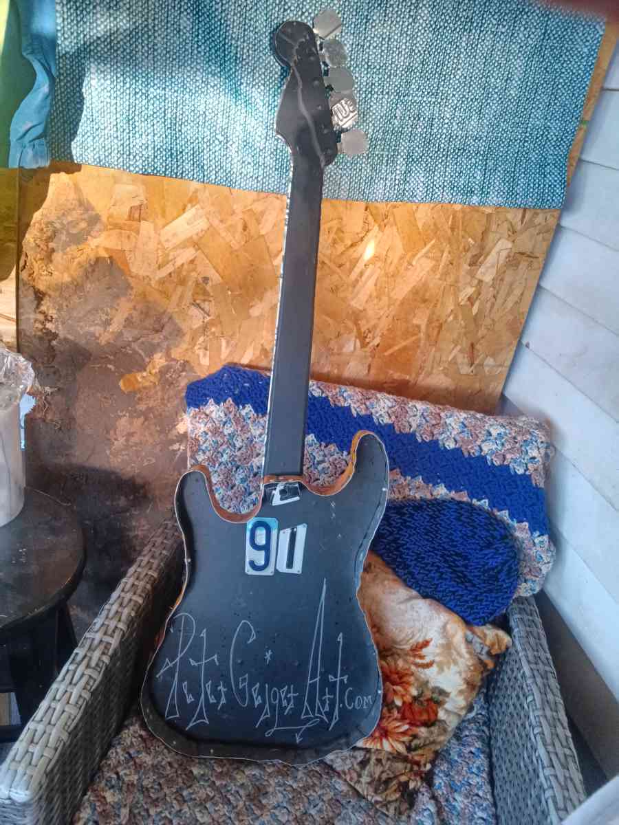 eric clapton one of a kind guitar wall sign