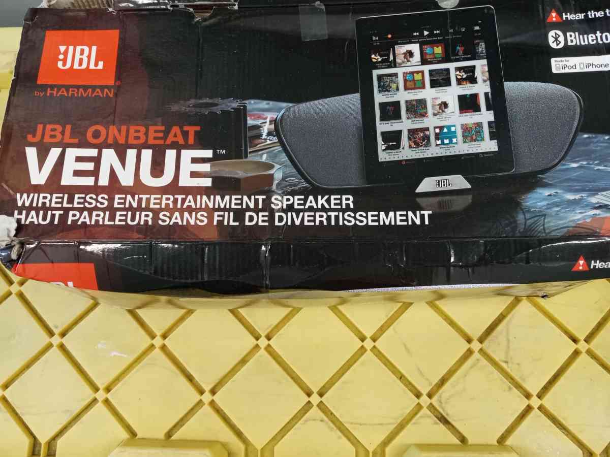the JBL speaker model venue new