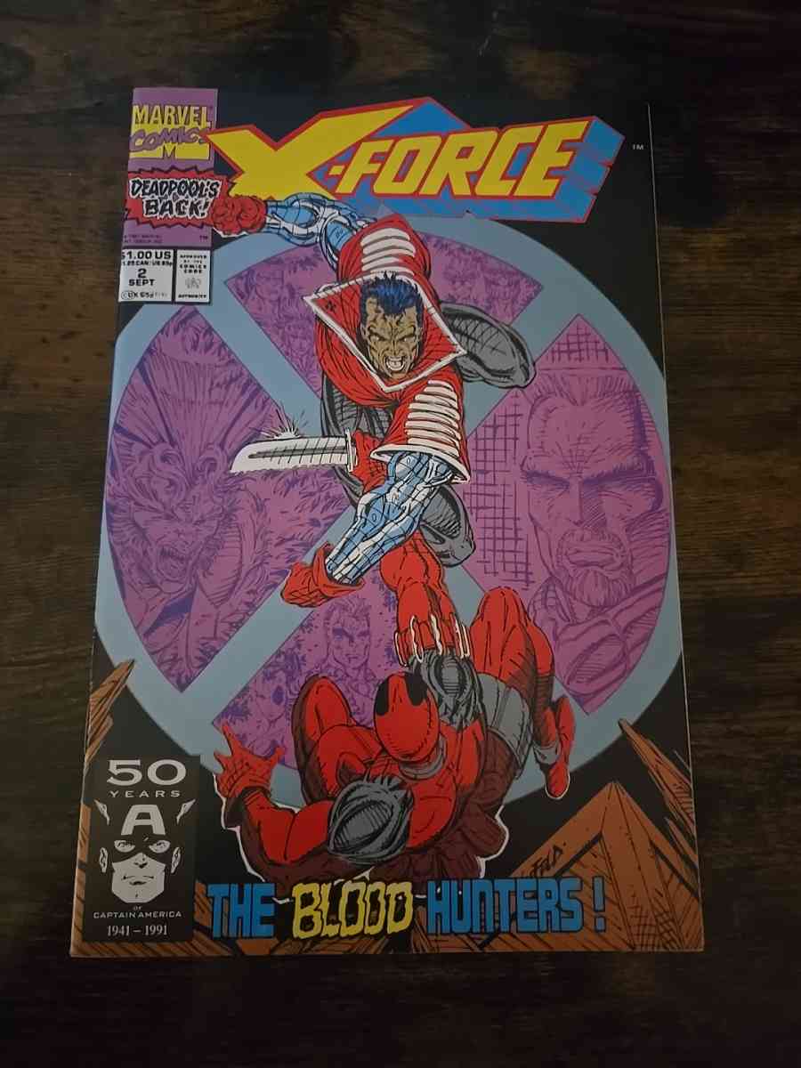 X Force DEADPOOL 2ND APP NM COMIC