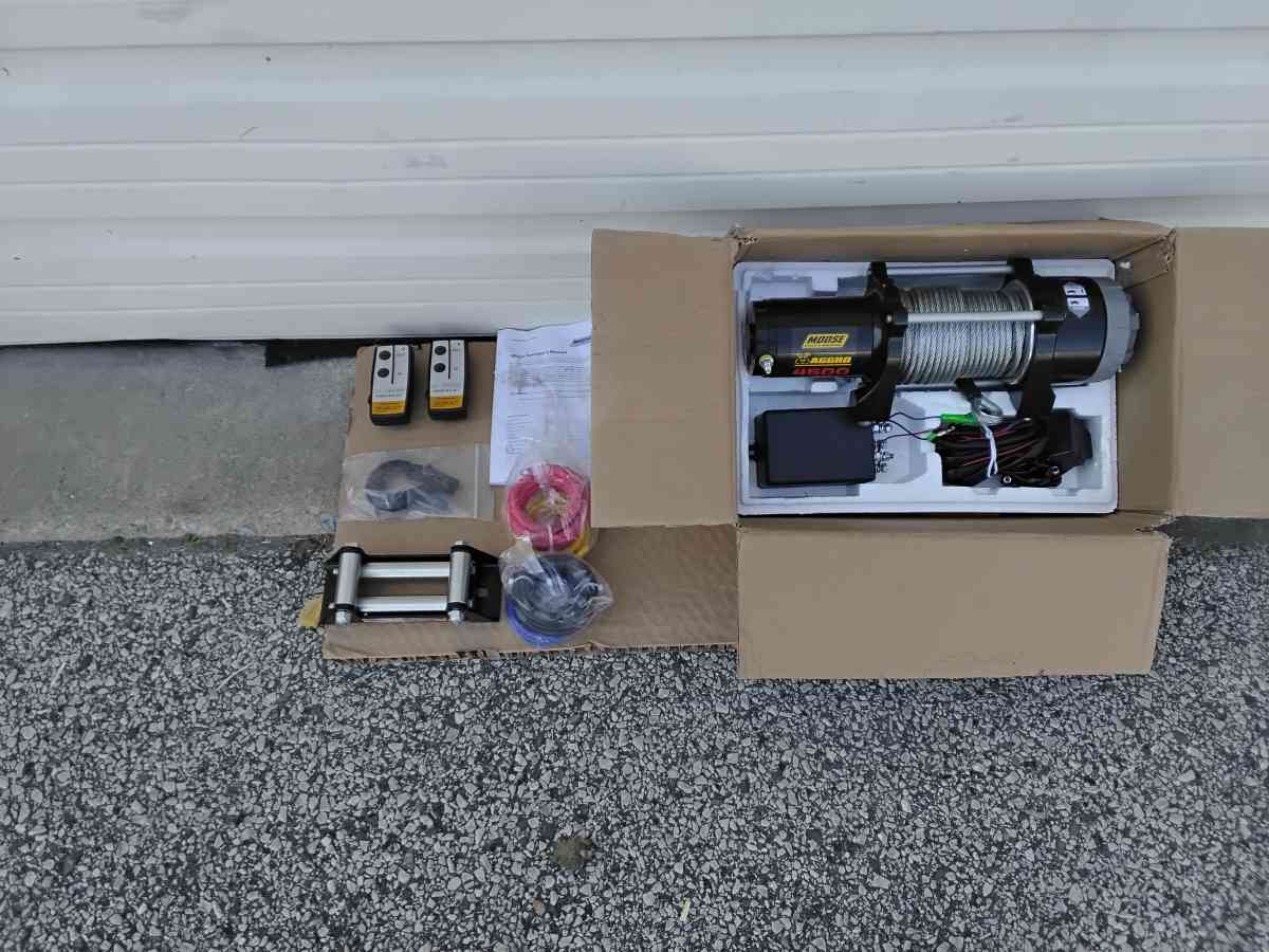 Nice Moose Aggro Electric Winch Model 4500 OEM New