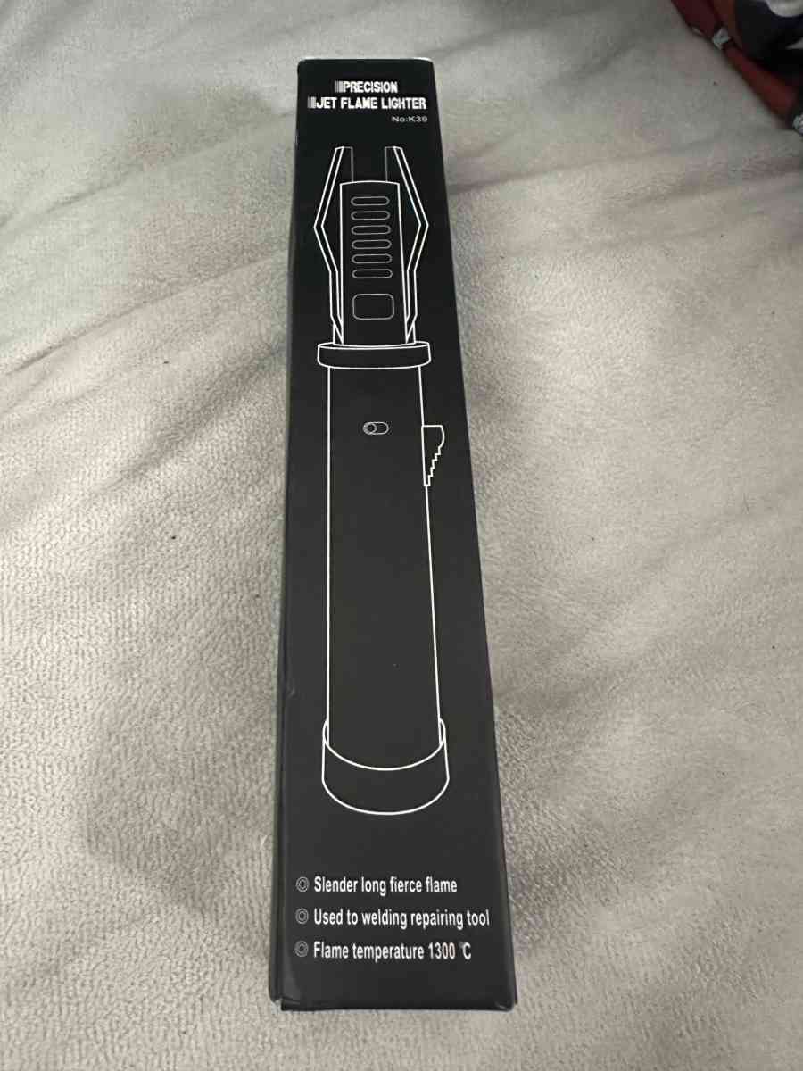 Large Butane Torch Lighter Windproof Jet Flame Lighter Cool