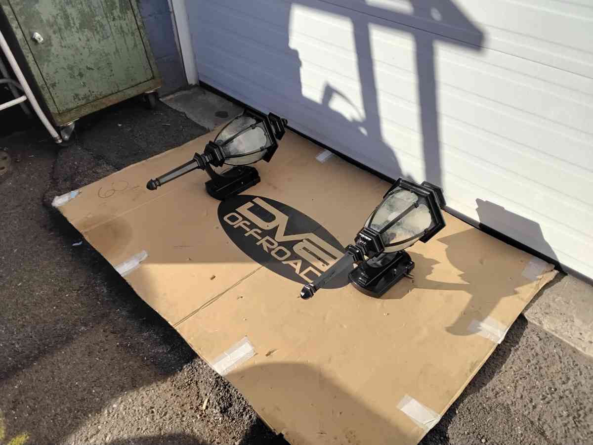 Nice Black Large Outdoor Lantern Style Look Like New