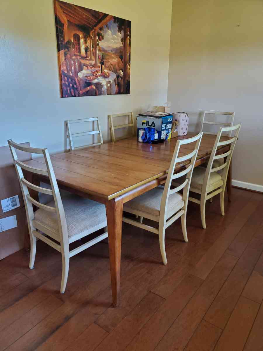 dining table 6 chaird