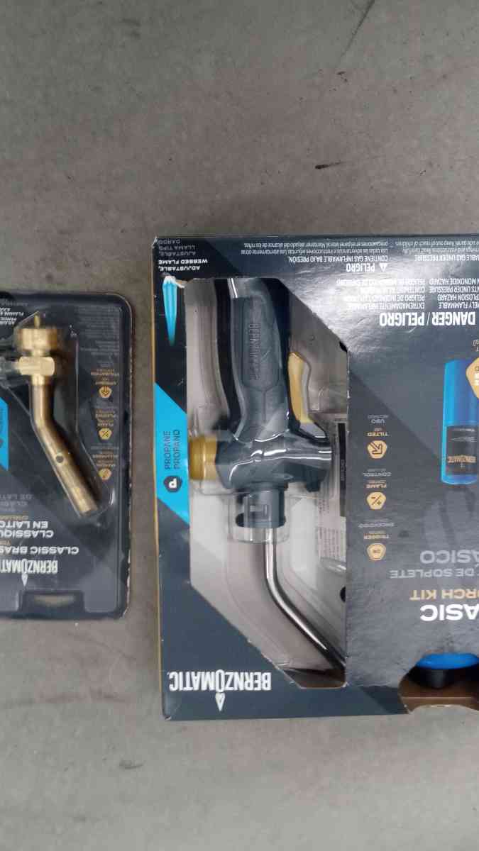 BERNZOMATIC kit brass torch