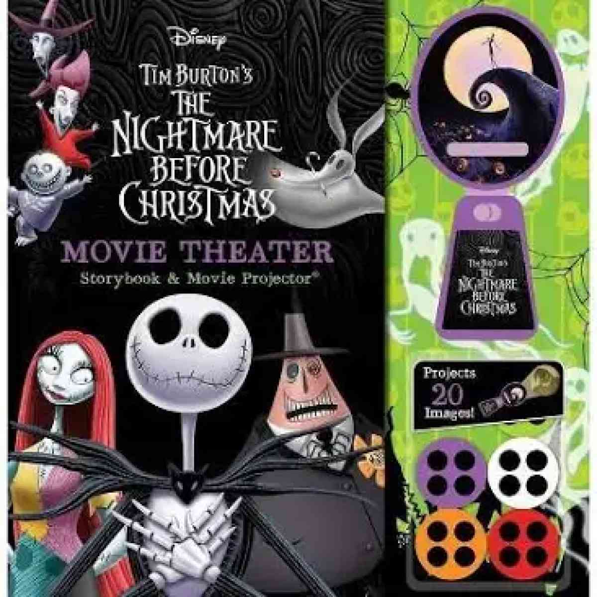 Nightmare Before Christmas Movie Theater Projector Book