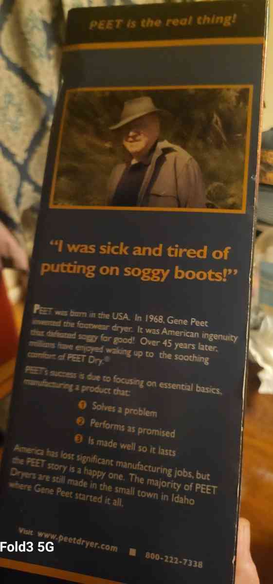 Cabelas Original PEET Electric Boot Drying Rack