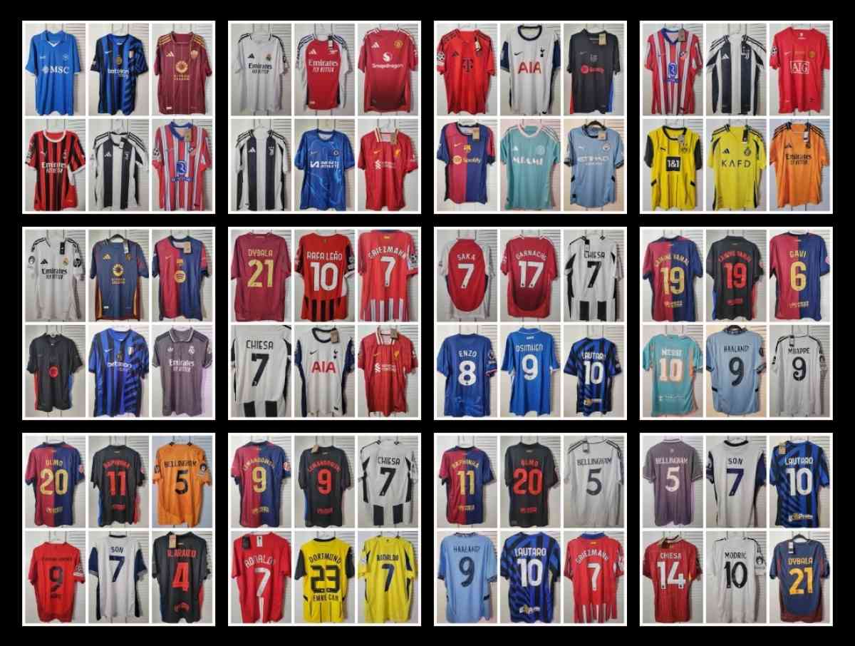 Jersey Soccer 2025 Player Version and Fan Size M L XL 2XL3XL