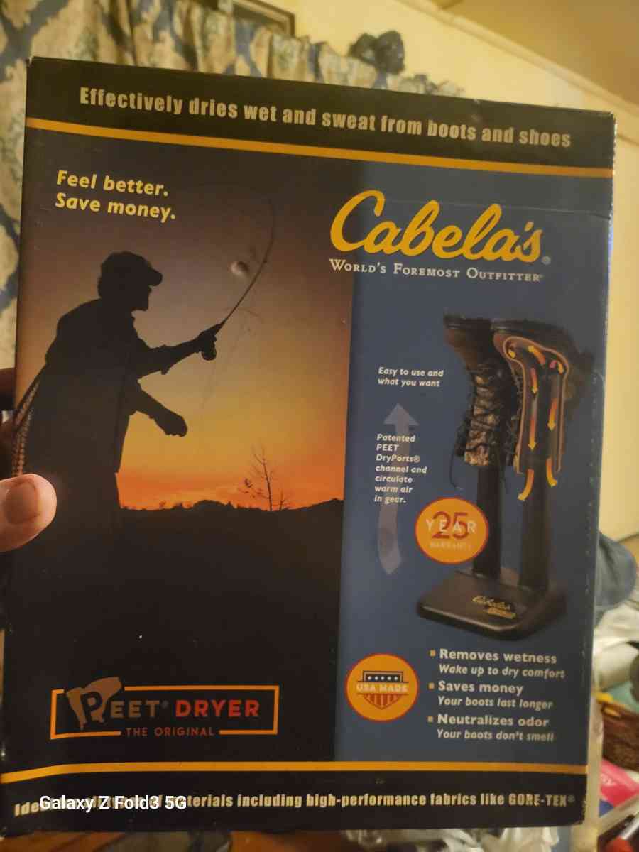 Cabelas Original PEET Electric Boot Drying Rack