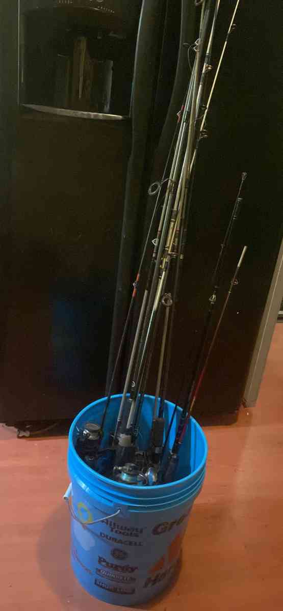 fishing poles