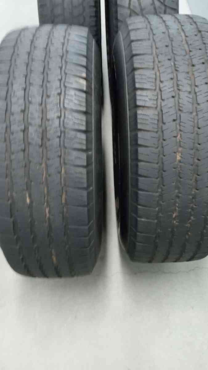 the  set of 4 tires and wheels R15