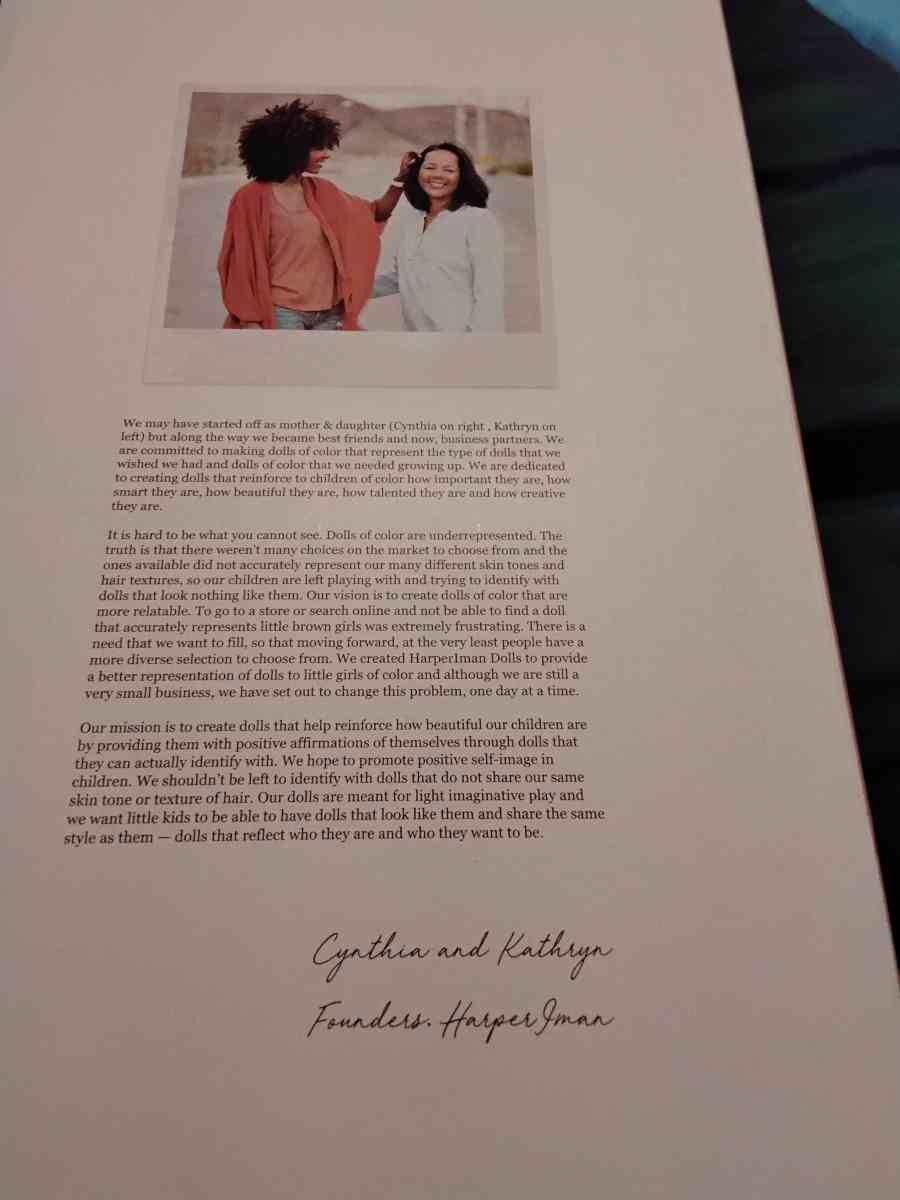 I am selling this super cute HARPERIMAN doll