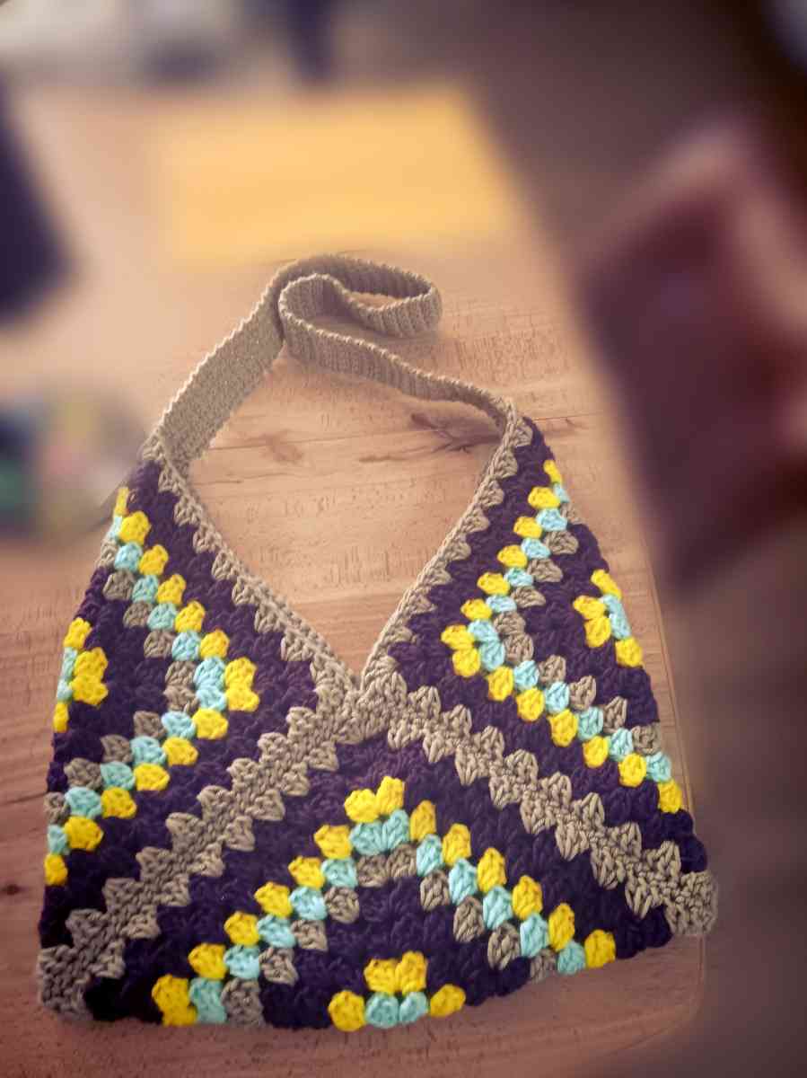 Handmade Womens Crocheted Bag