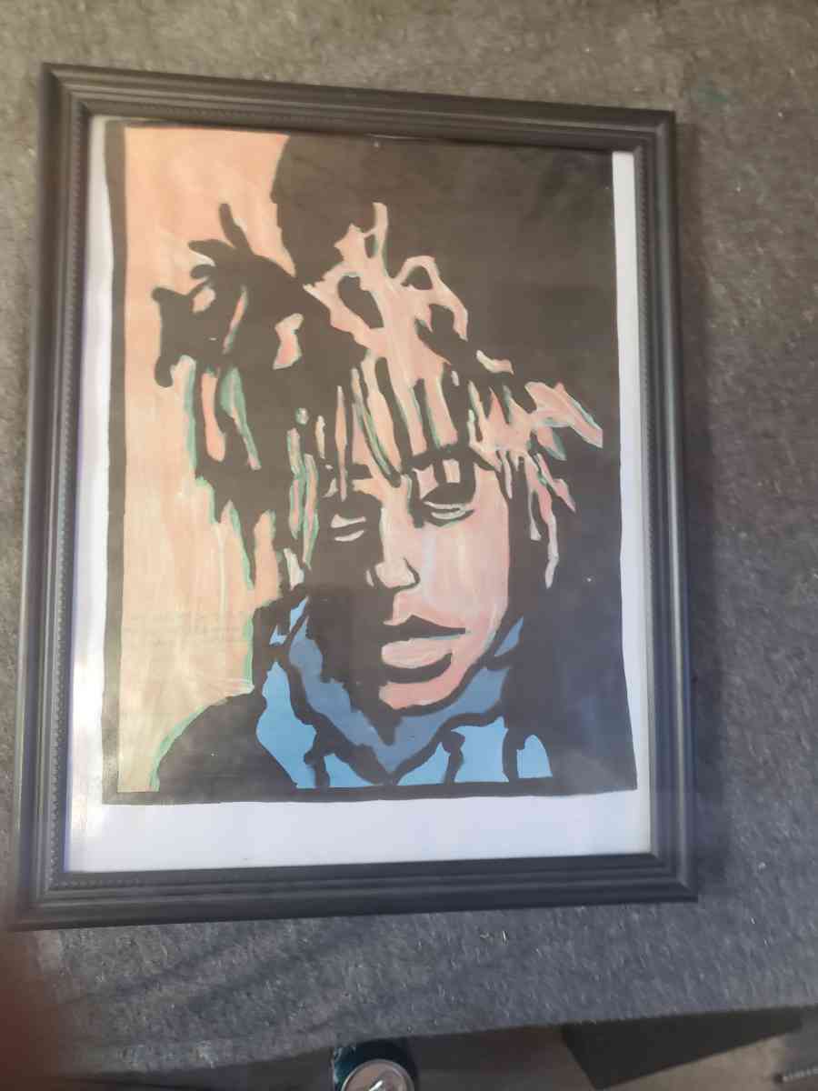 hand Painted and framed 1of1 art