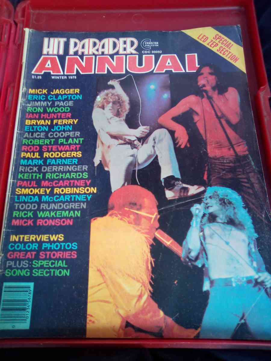 1975 hitparader LED Zeppelin