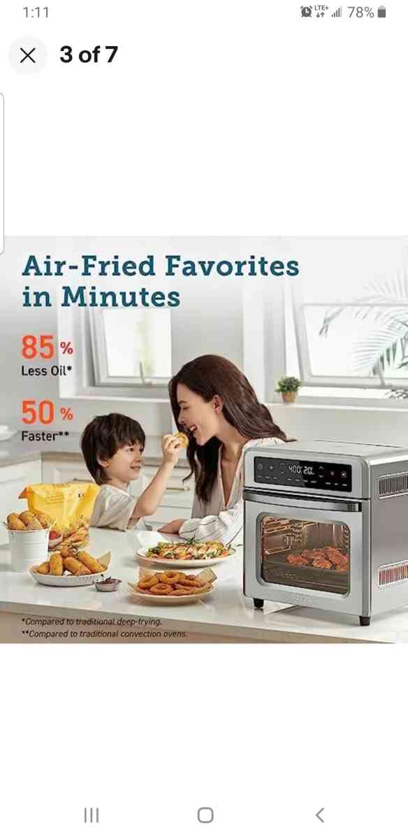 cosori air fryer oven