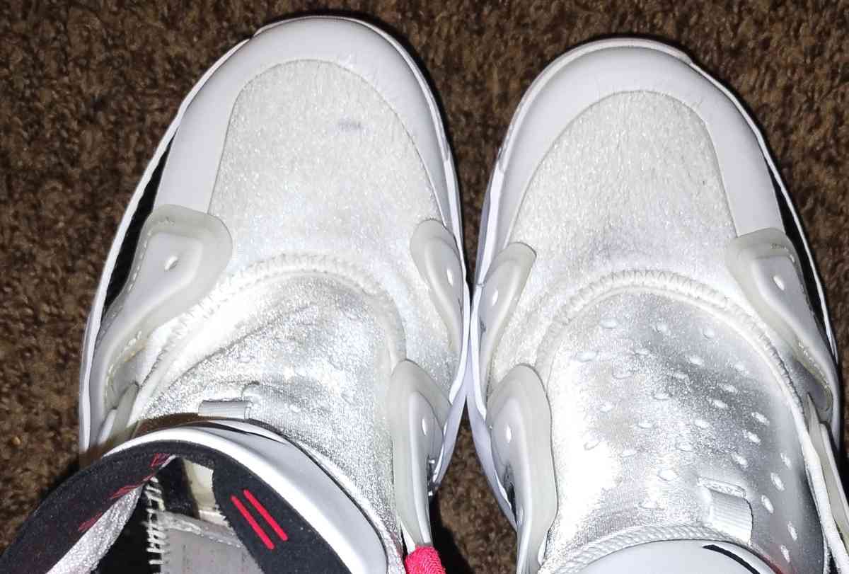 Nike Jordans new with small blemish Worn 3 times