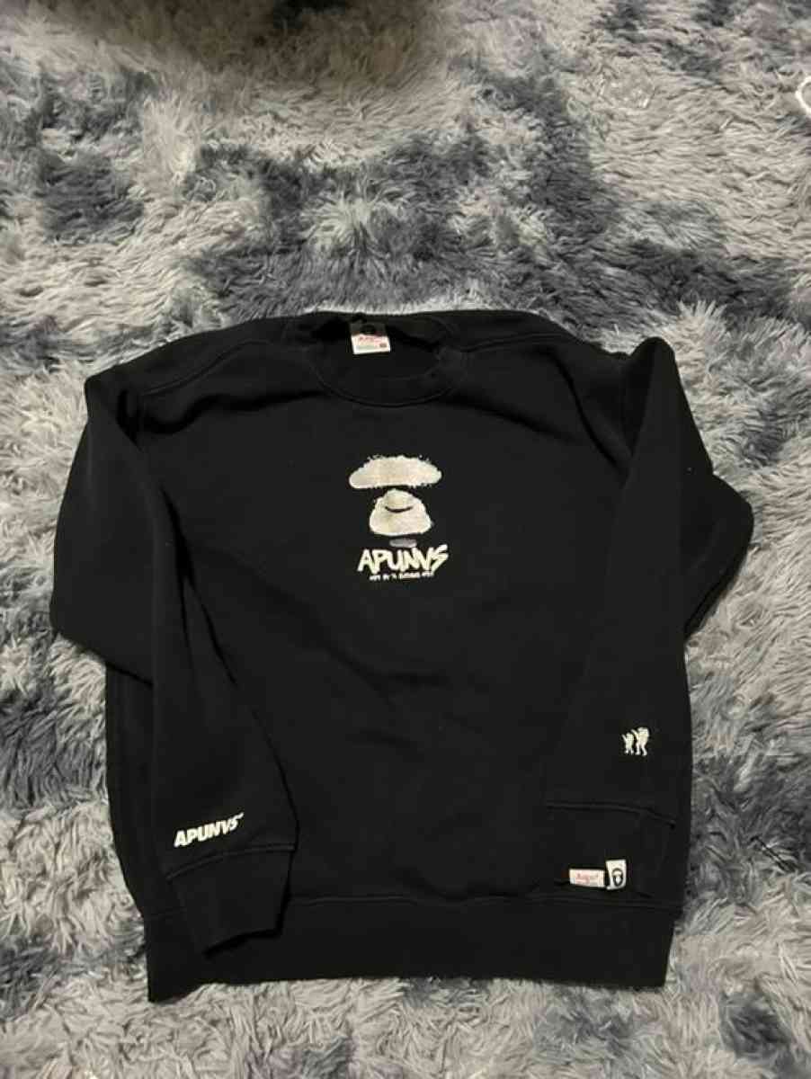 Black Bape Sweatshirt text me before buying