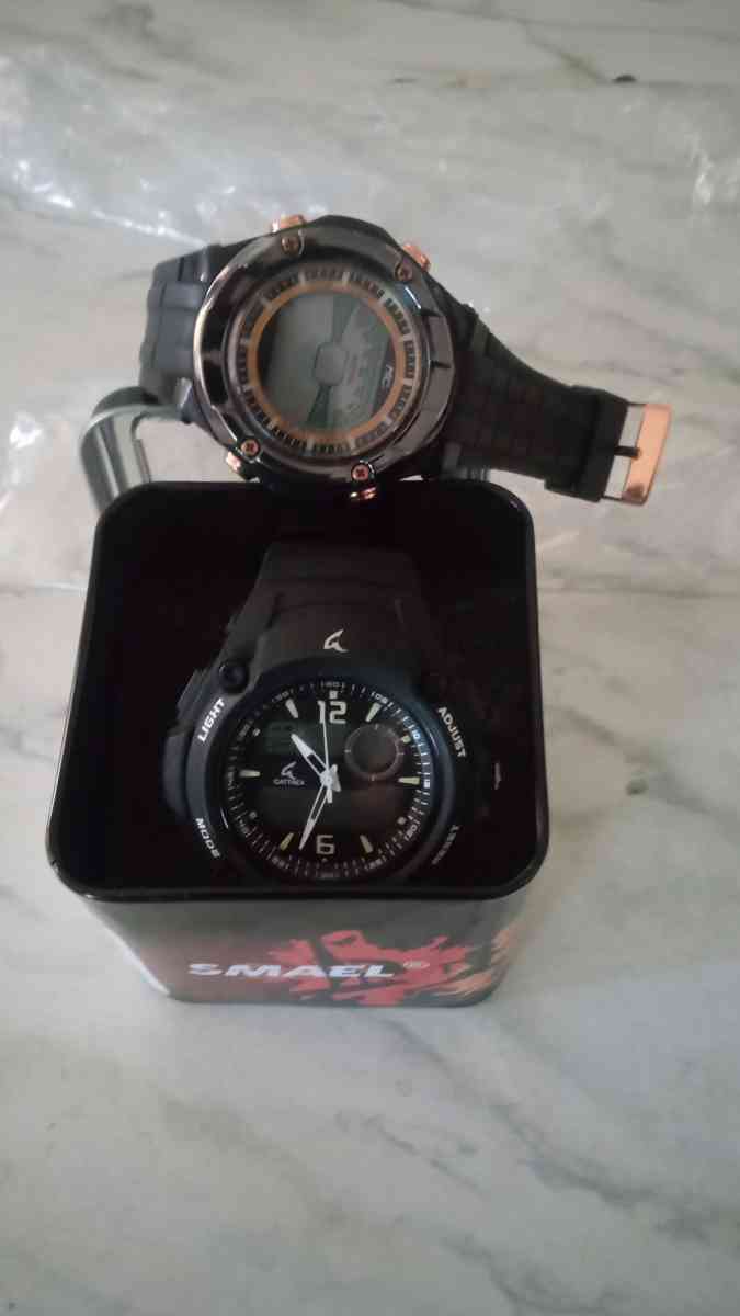 the 3 watchs of battery new