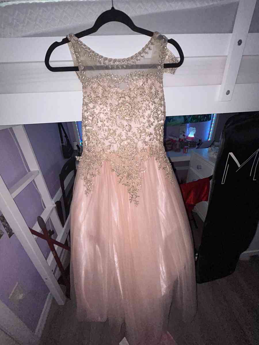 pink pageant dress