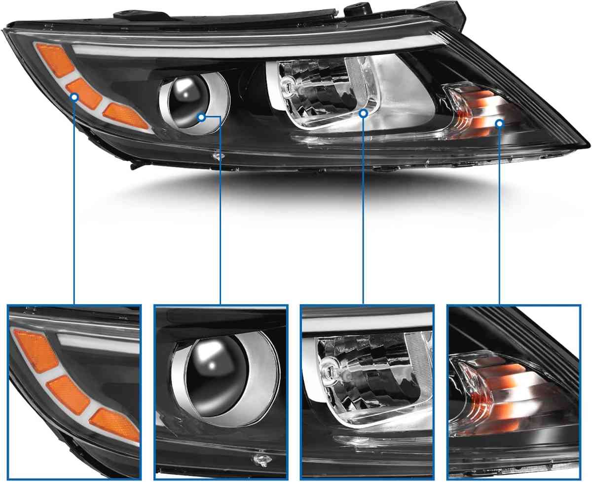 par de faros para Kia obtima 2014 2015 Nuevo