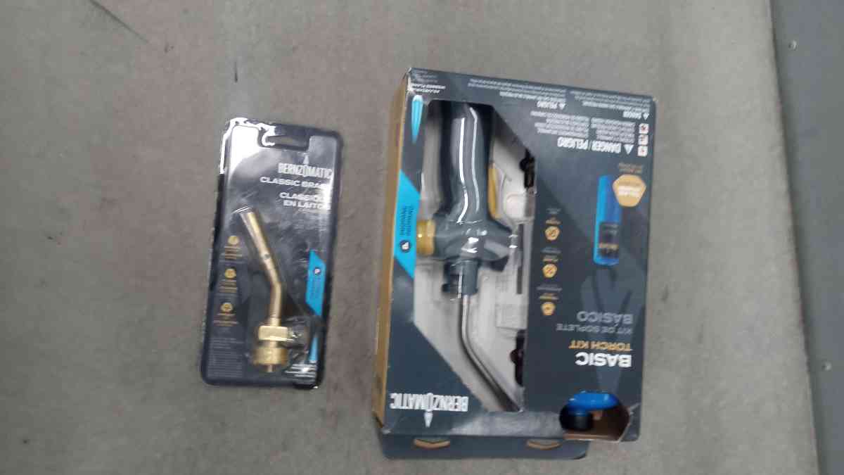 BERNZOMATIC kit brass torch