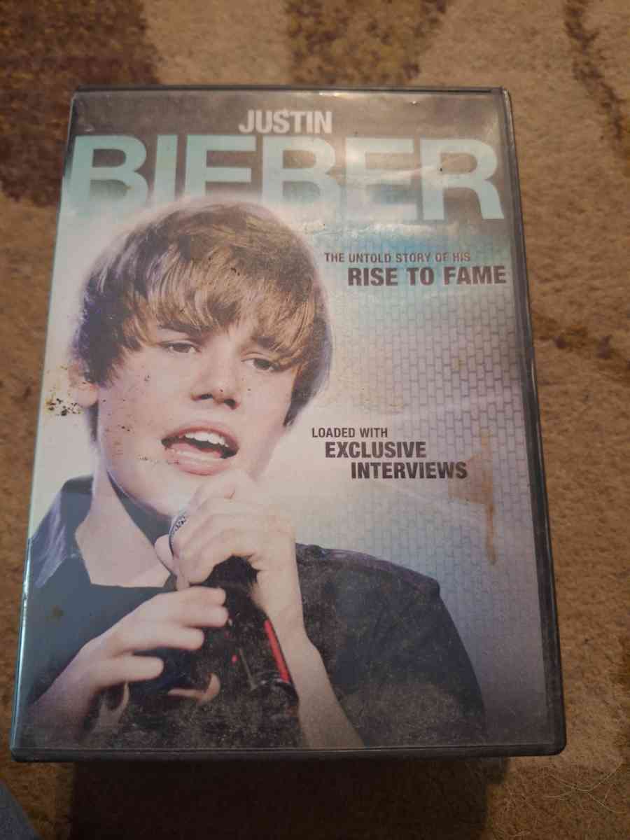 JUSTIN BIEBER DVD