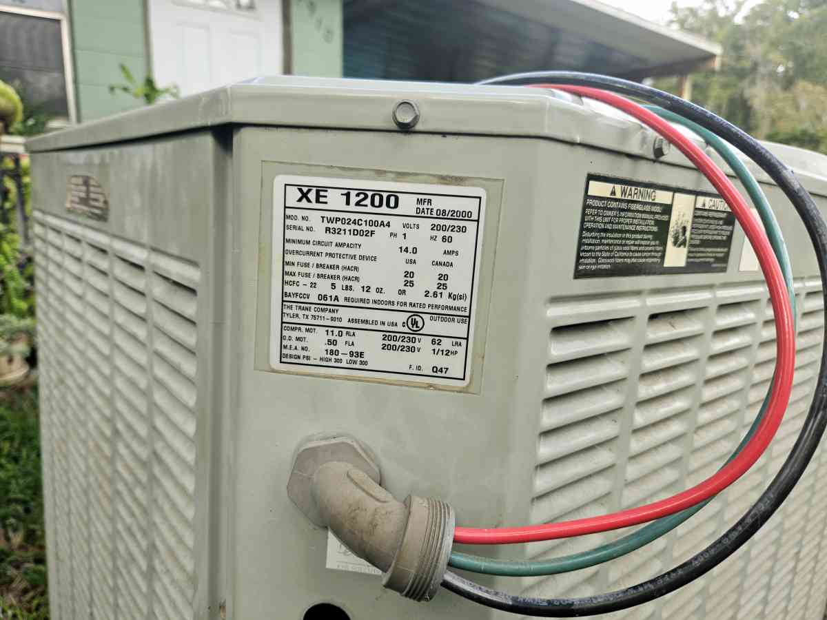 trane central Air and heating