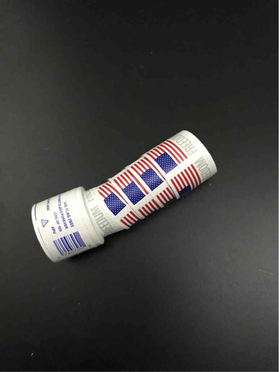 1 Roll of Flag 2023 Forever Stamps