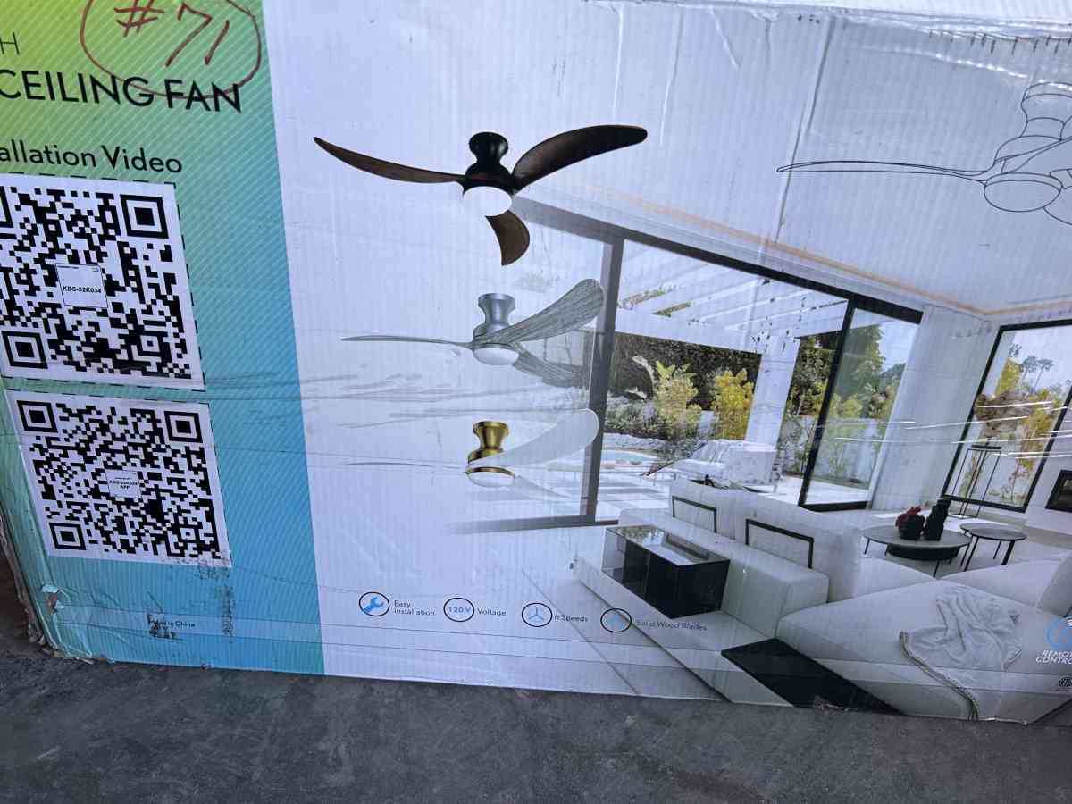 DC Motor Cieling Fan