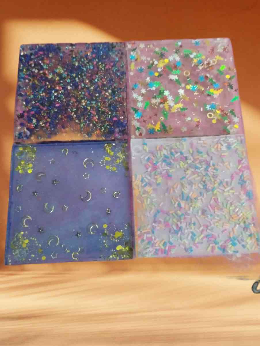 Hand crafted coasters