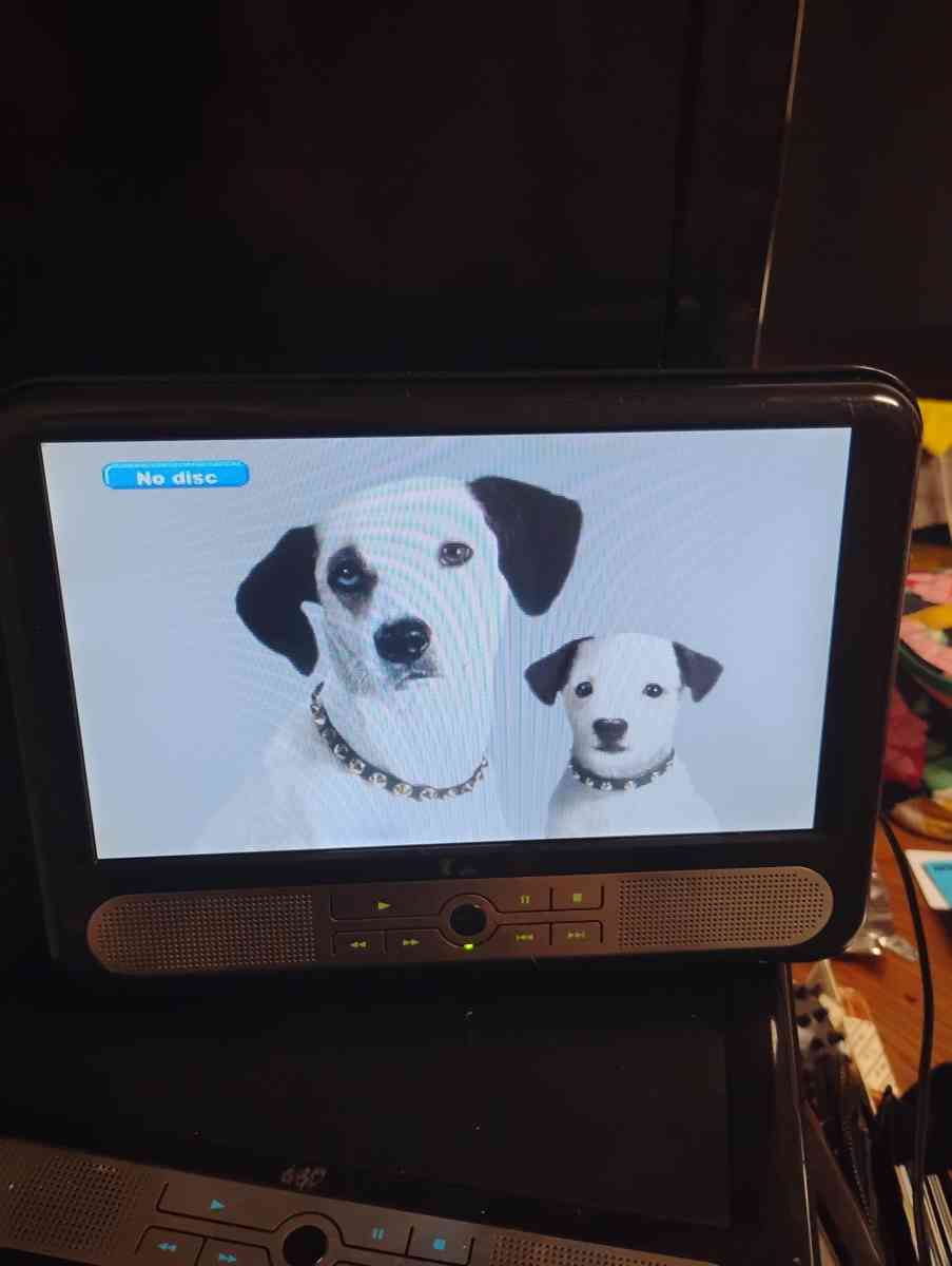 car tv portable plays dvds