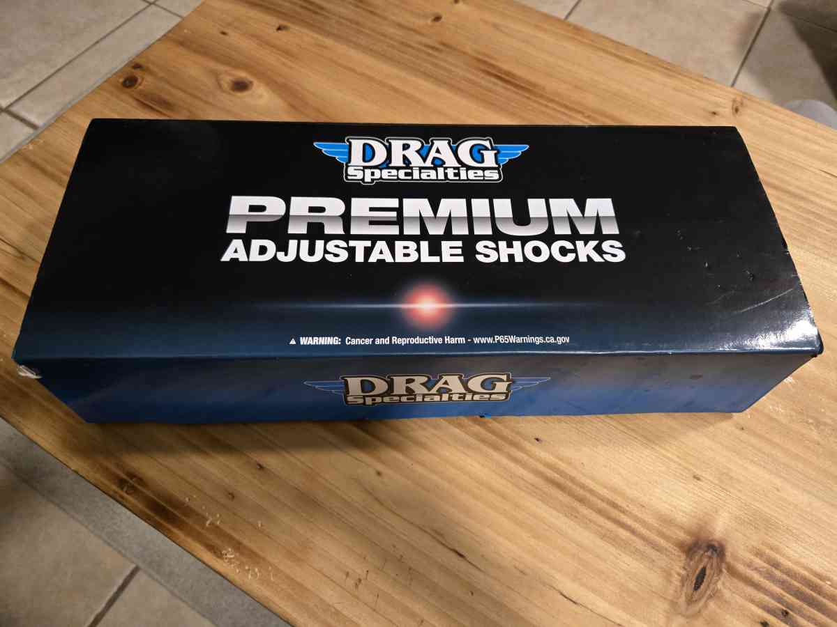 drag specialties premium rear shocks